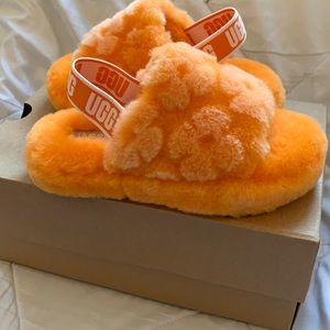 UGG K Fluff Yeah Poppy